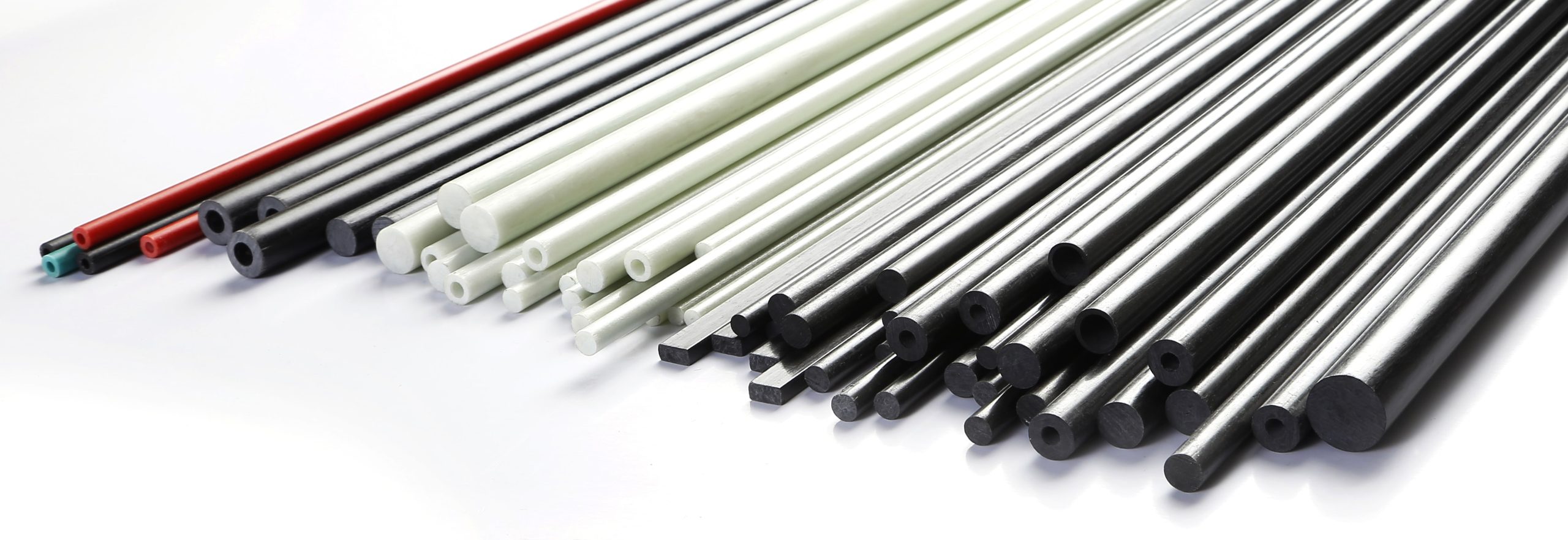 PULTRUDED CARBON FIBER RODS TUBES