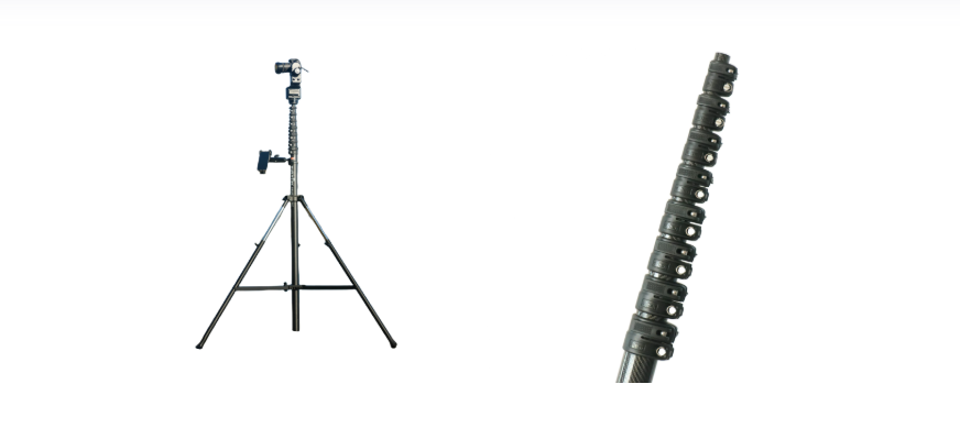 Elevate Your Shots: Discover the Power of TipTop Composites’ Carbon Fiber Aerial Photography Poles